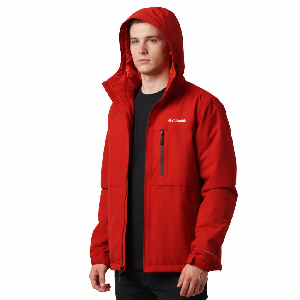 Columbia Waterproof Hooded Windbreaker Jacket