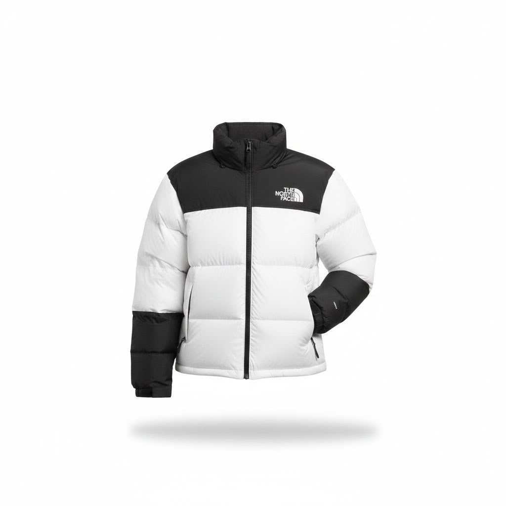 The North Face ‘White Black’ Puffer Jacket