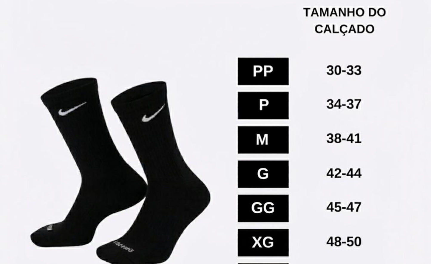 Nike Socks (5 Pairs) Unisex