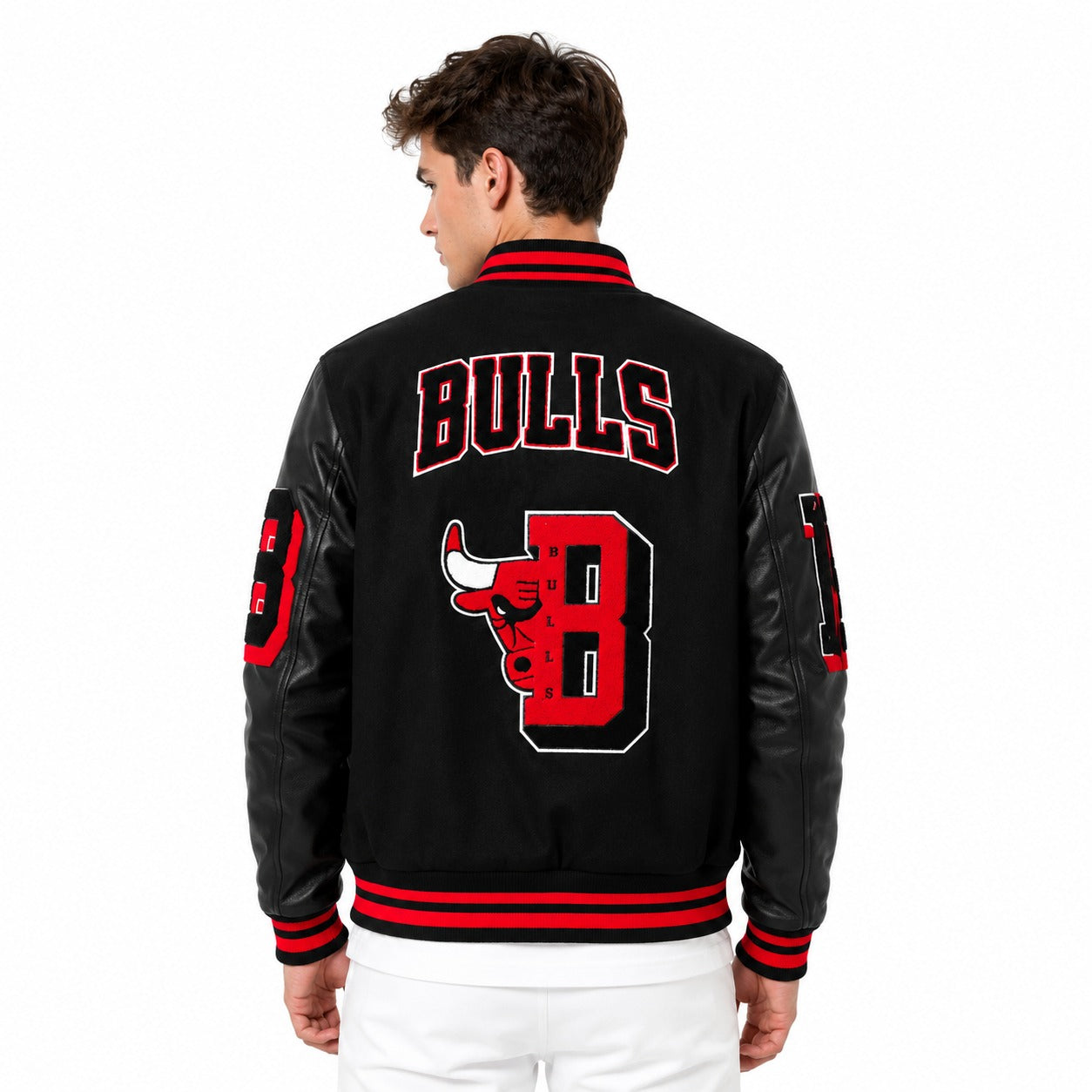 Chicago Bulls Premium College Varsity Jacket
