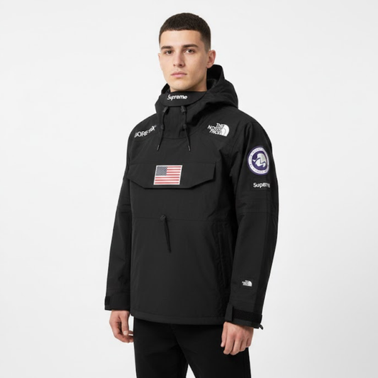 The SUPREME x The North Face x GORE-TEX collaboration jacket