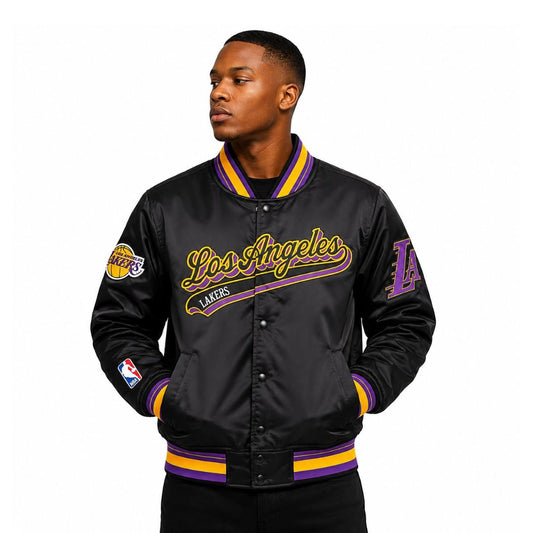 Los Angeles Lakers College Varsity Jacket