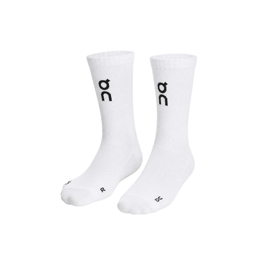 Running Performance Mid-Calf Sports Socks White