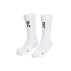 Running Performance Mid-Calf Sports Socks White
