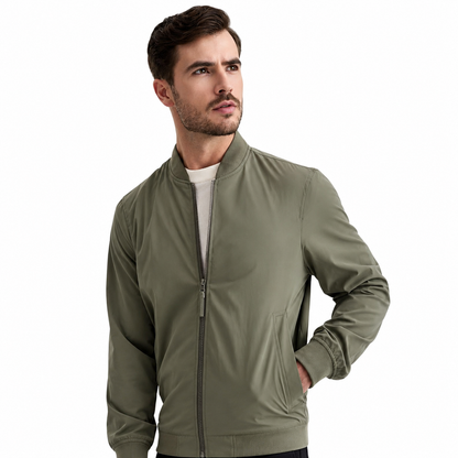 Urban Bomber Jacket – Olive Green