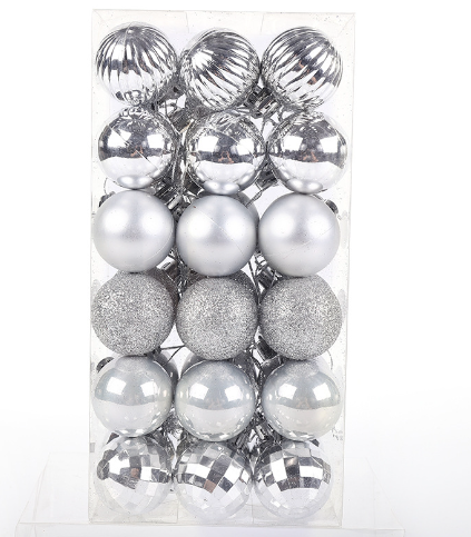 Bolas de árvore de Natal inquebráveis