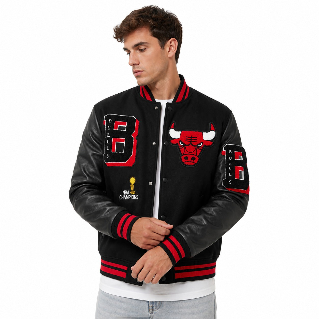 Chicago Bulls Premium College Varsity Jacket