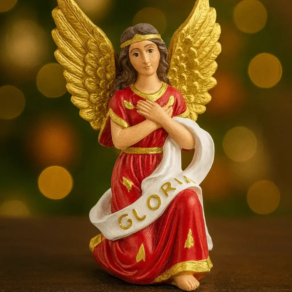 Presépio de Natal Grande 14 Peças 23cm Inquebrável Colorido