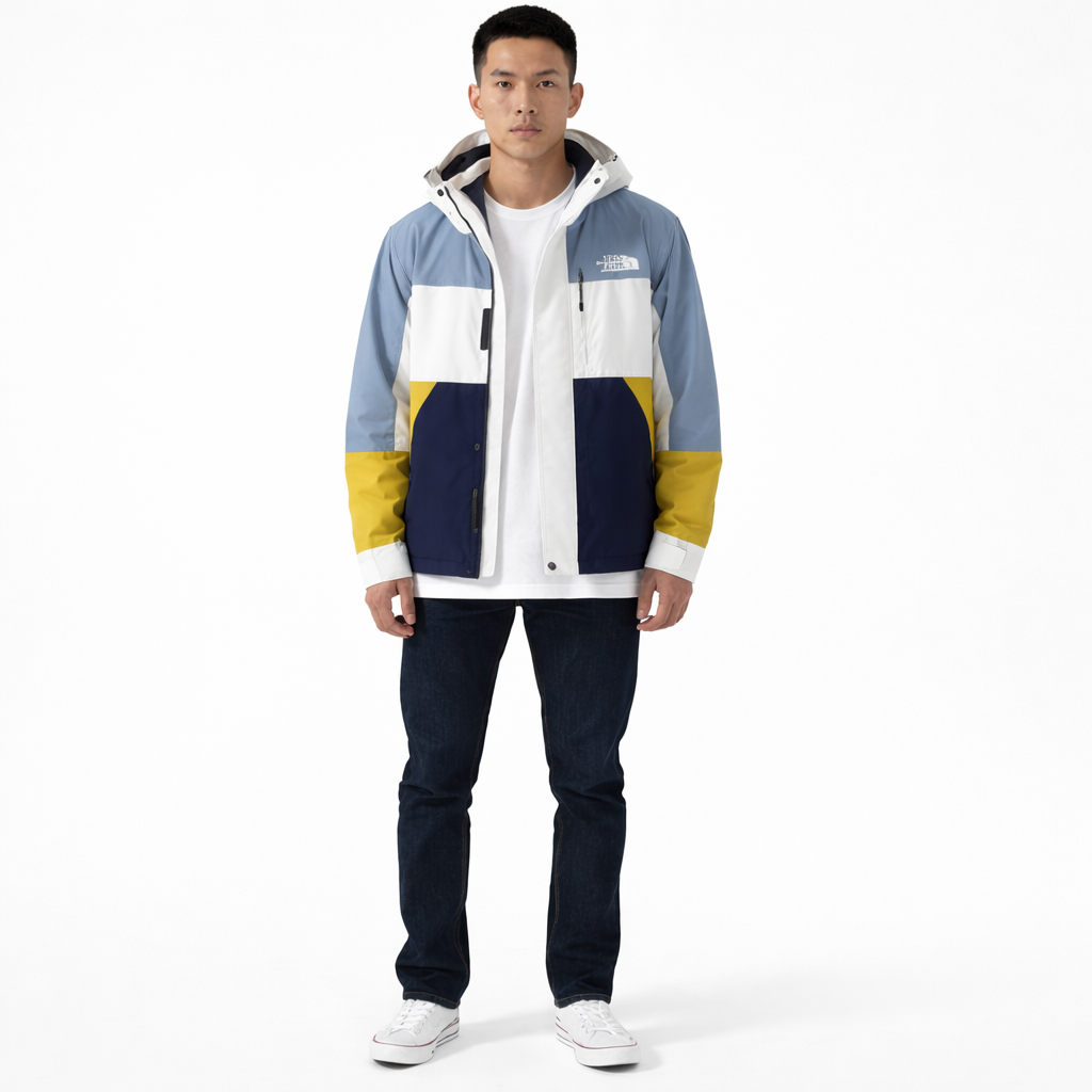The North Face hooded windbreaker