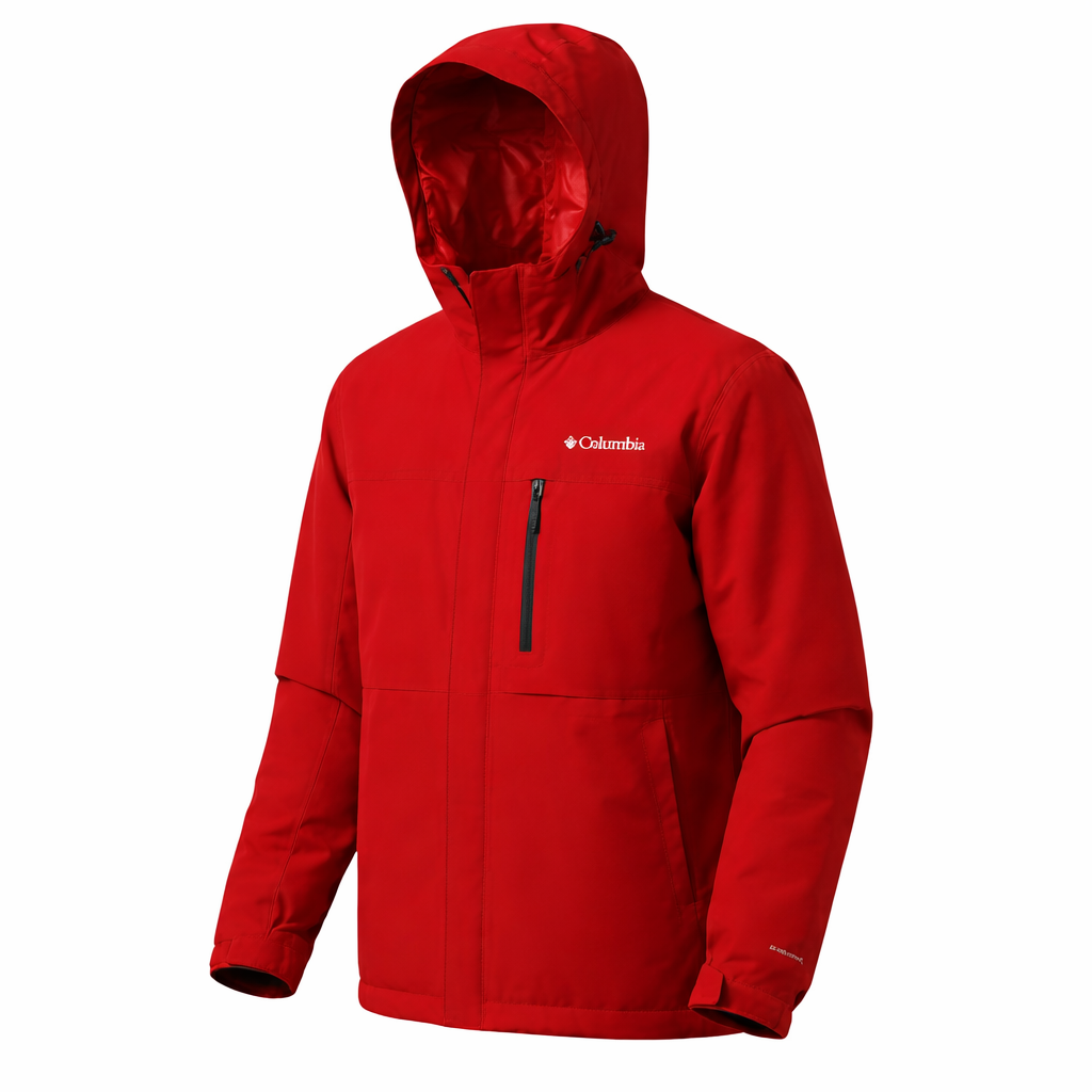Columbia Waterproof Hooded Windbreaker Jacket
