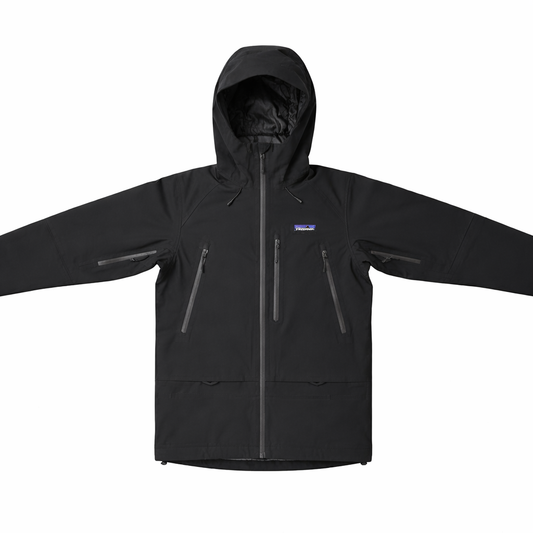 Black Technical Hooded Jacket - Patagonia