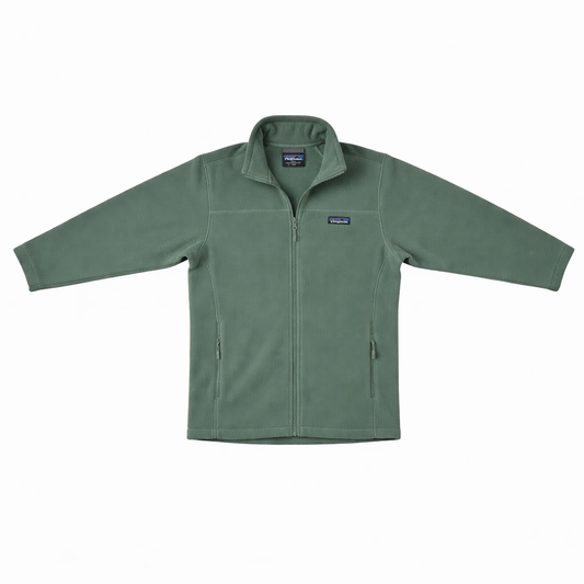 Moss Green Full-Zip Fleece Jacket - Patagonia
