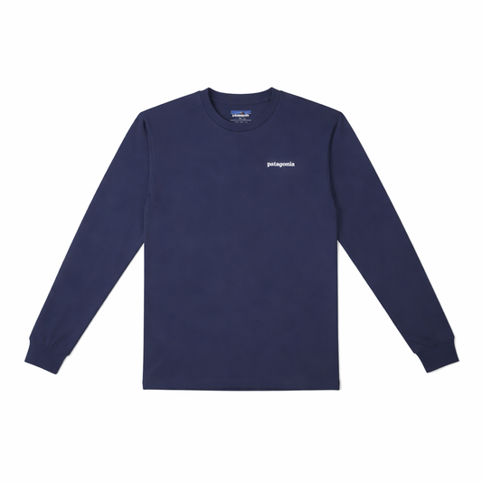 Patagonia - Navy Essential Long Sleeve Tee
