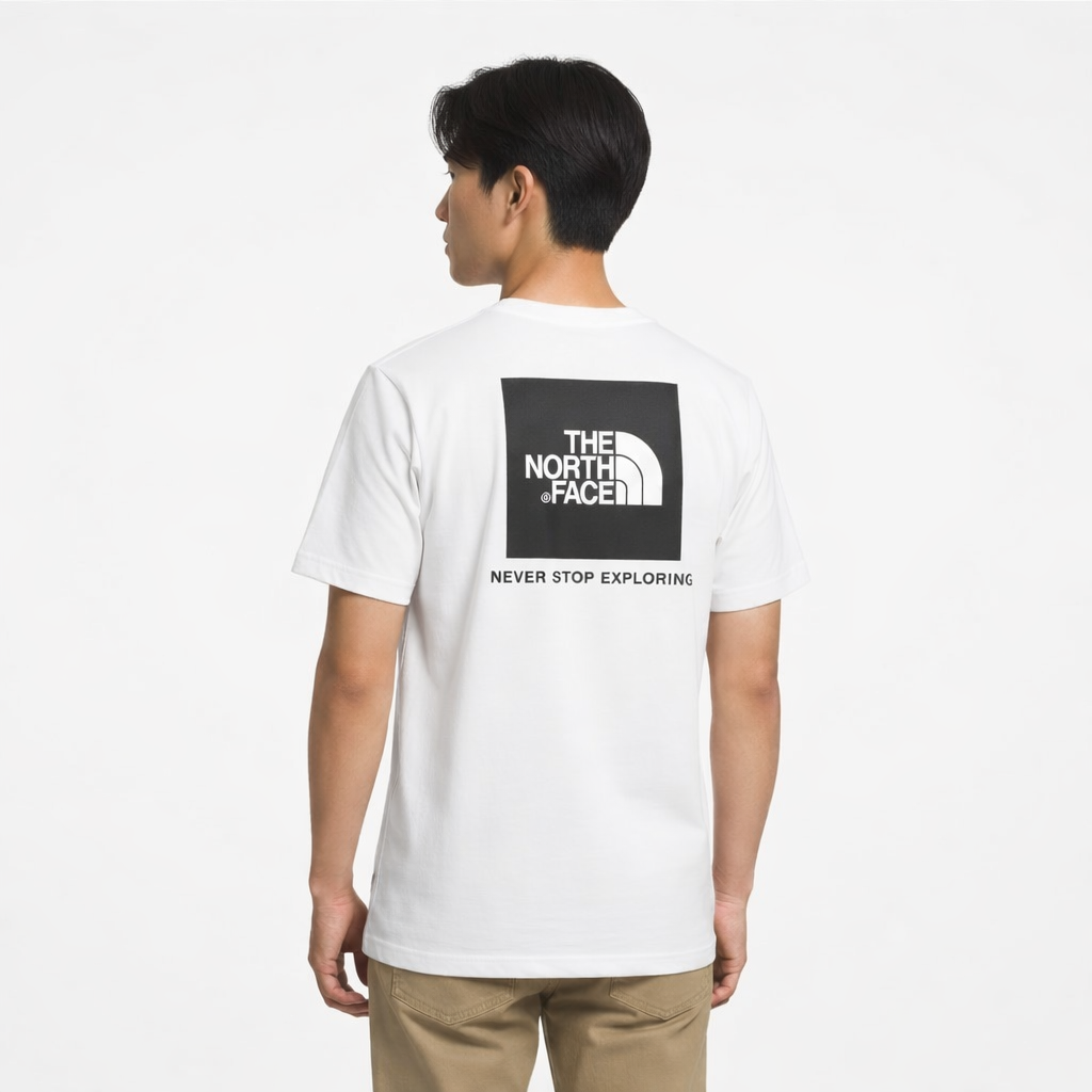 The North Face Box Logo Never Stop Exploring T-Shirt