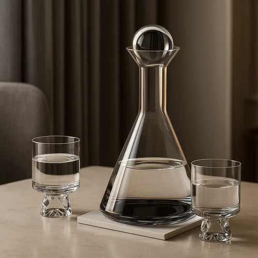 Jarra Decanter Nórdica com Tampa Esférica