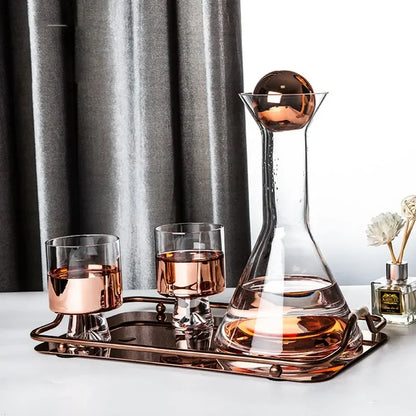 Jarra Decanter Nórdica com Tampa Esférica