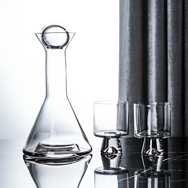 Jarra Decanter Nórdica com Tampa Esférica