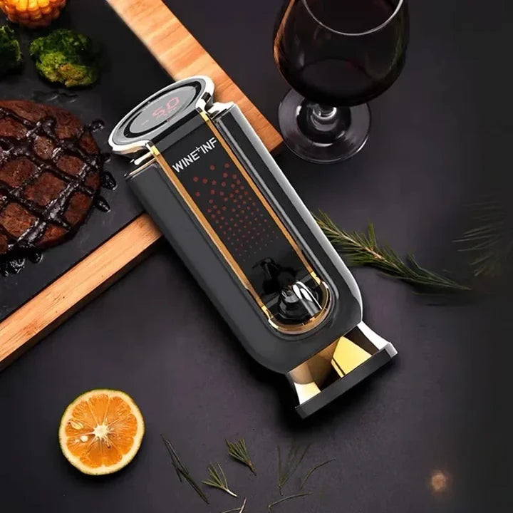 Decanter Elétrico Automático com Aerador e Preservação Inteligente