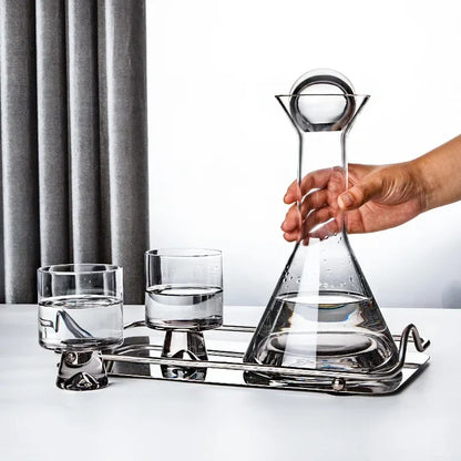 Jarra Decanter Nórdica com Tampa Esférica