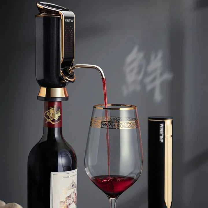 Decanter Elétrico Automático com Aerador e Preservação Inteligente