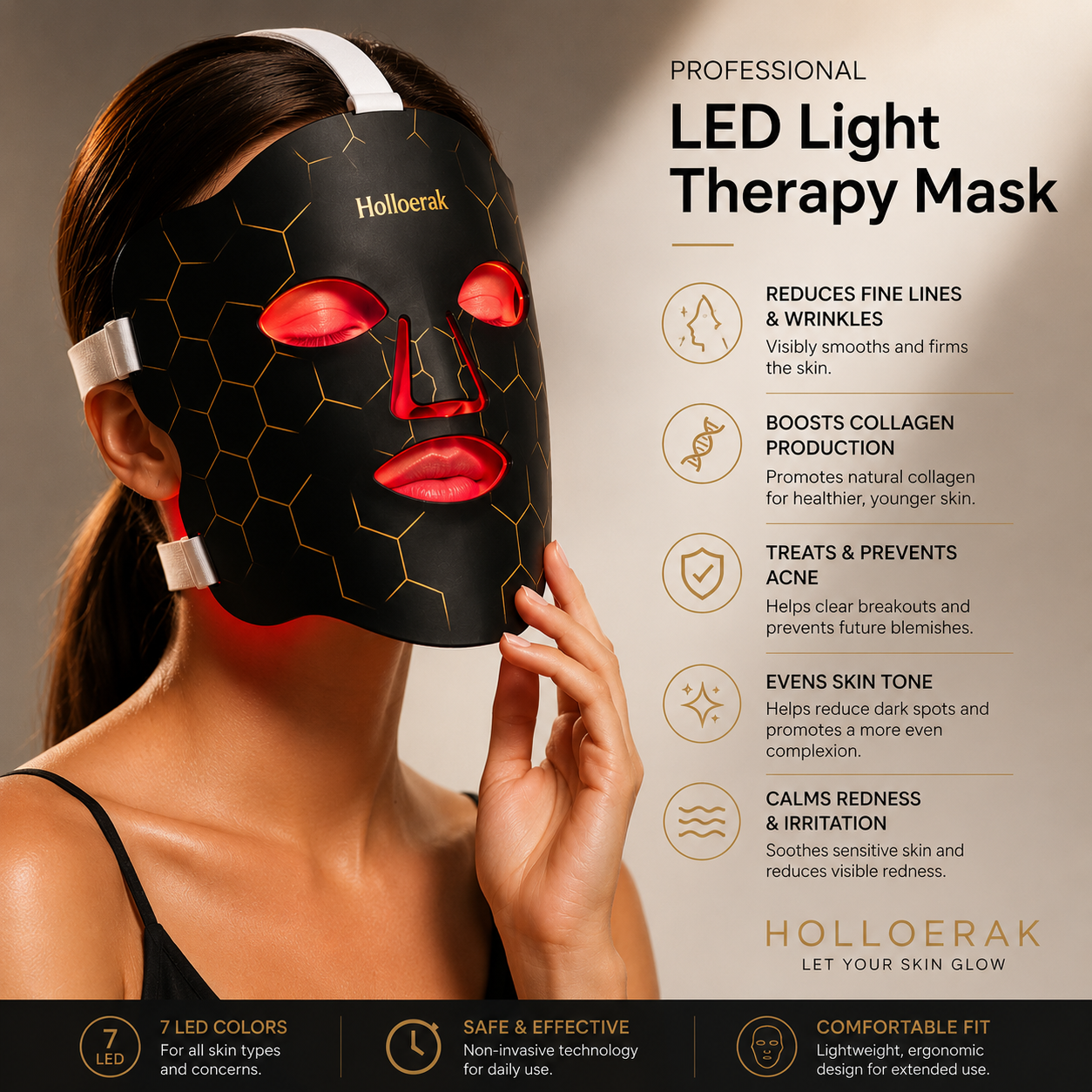 Red Light Therapy Mask