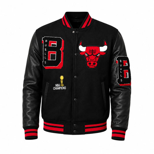 Chicago Bulls Premium College Varsity Jacket