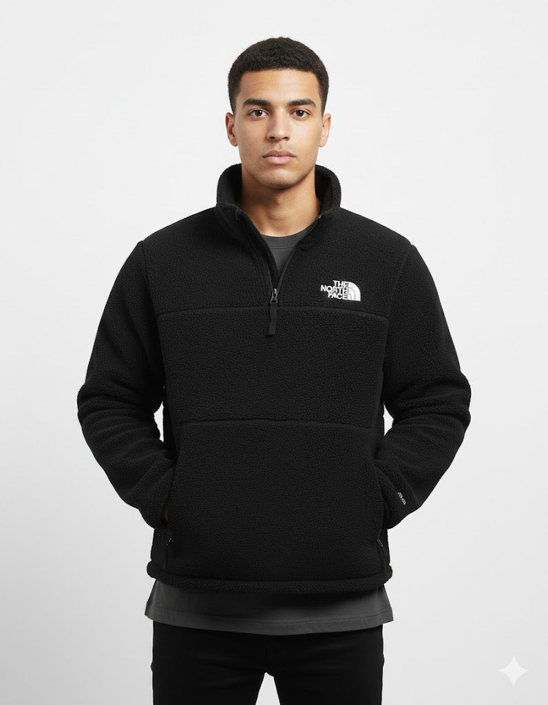 The North Face Polartec Fleece Half Zip Black