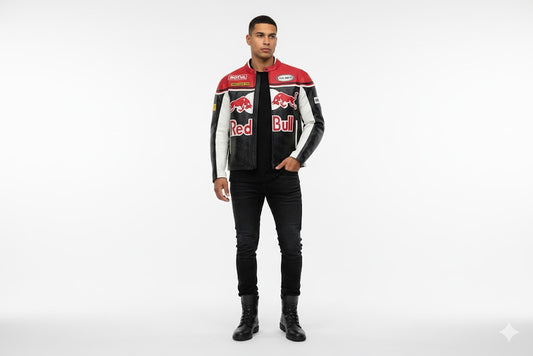 Red Bull leather jacket