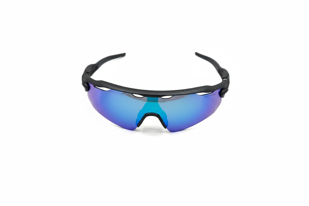 Sports Sunglasses with Mirrored Lenses - Aokley