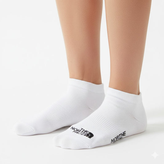 Multi Sport Cush Quarter Socks – 3 Pairs – TNF White